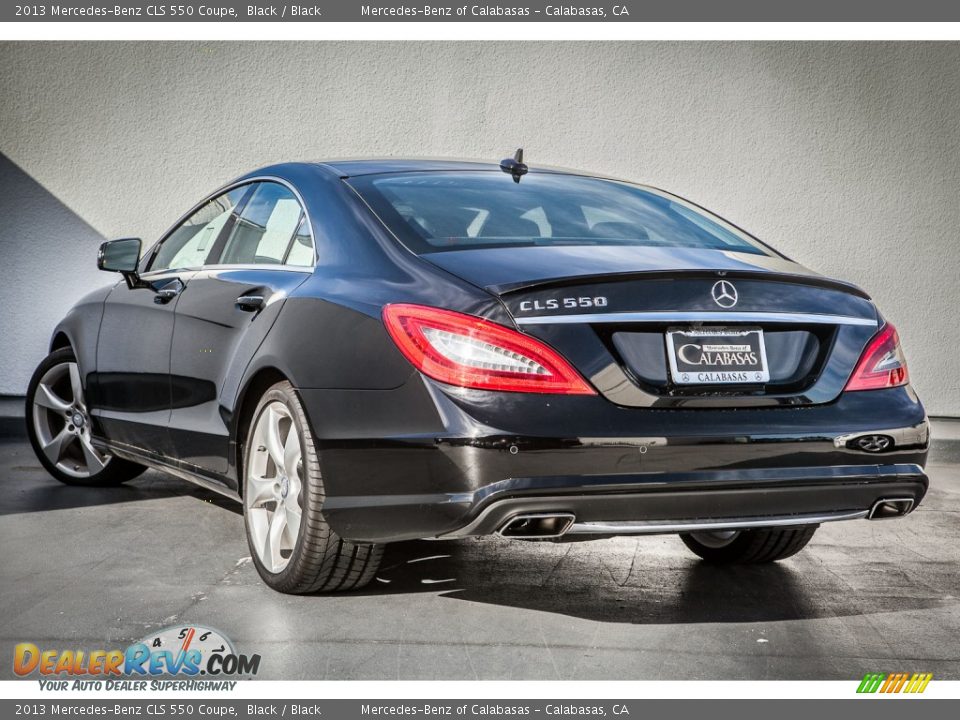 2013 Mercedes-Benz CLS 550 Coupe Black / Black Photo #2