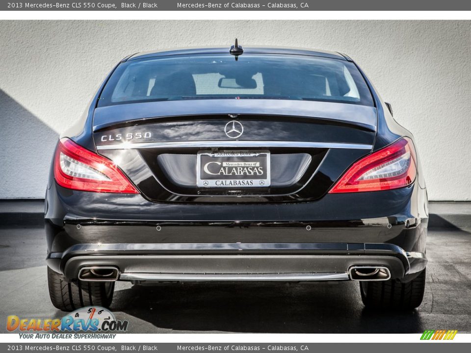 2013 Mercedes-Benz CLS 550 Coupe Black / Black Photo #3