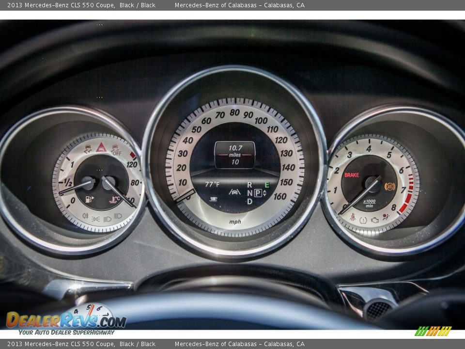 2013 Mercedes-Benz CLS 550 Coupe Black / Black Photo #6