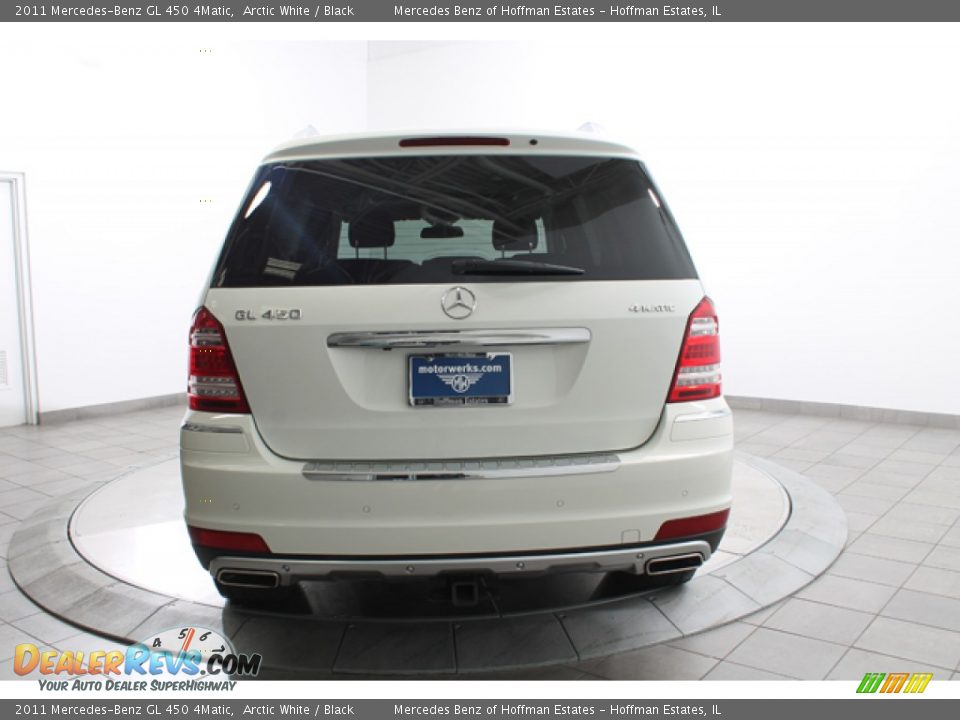 2011 Mercedes-Benz GL 450 4Matic Arctic White / Black Photo #4