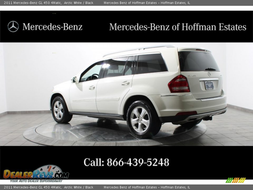 2011 Mercedes-Benz GL 450 4Matic Arctic White / Black Photo #5