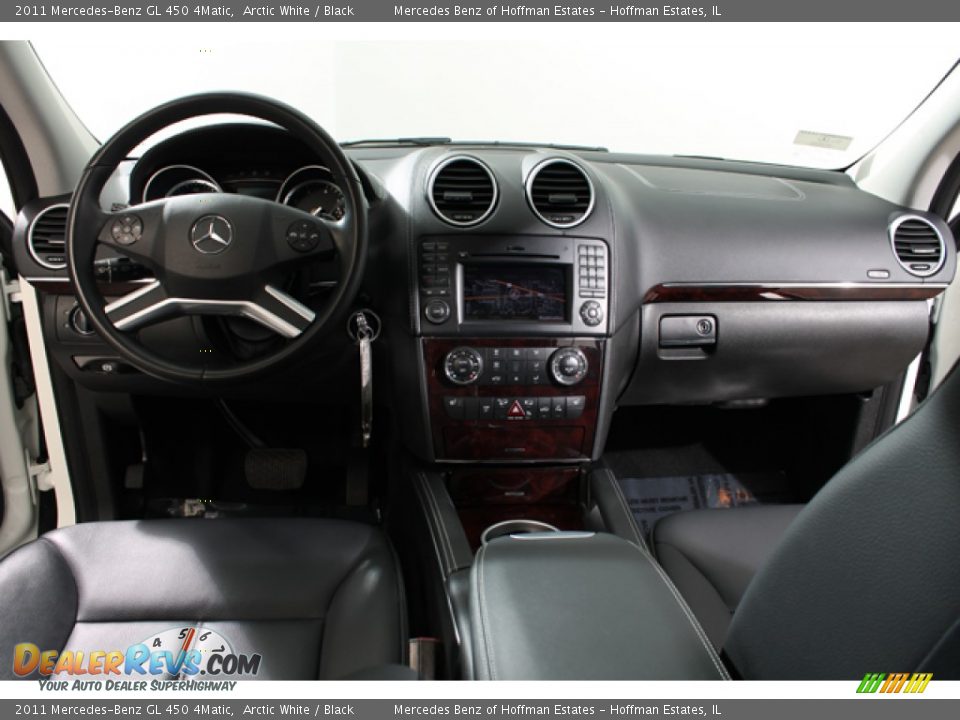 2011 Mercedes-Benz GL 450 4Matic Arctic White / Black Photo #6