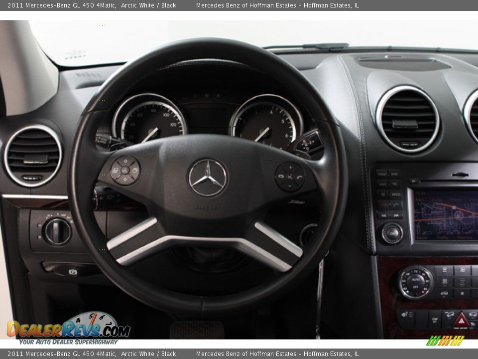 2011 Mercedes-Benz GL 450 4Matic Arctic White / Black Photo #7