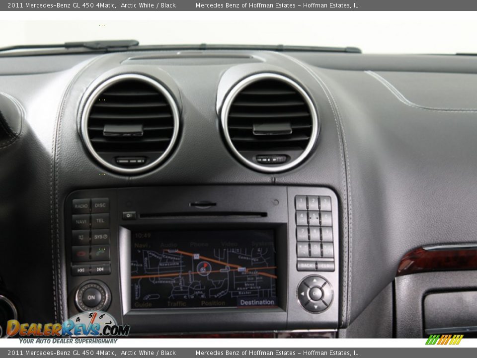 2011 Mercedes-Benz GL 450 4Matic Arctic White / Black Photo #10