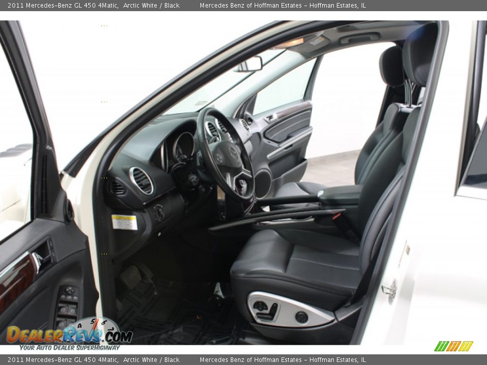 2011 Mercedes-Benz GL 450 4Matic Arctic White / Black Photo #17