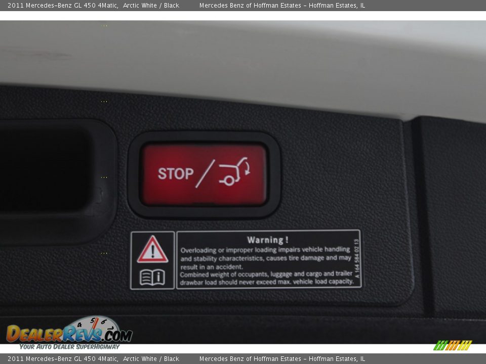2011 Mercedes-Benz GL 450 4Matic Arctic White / Black Photo #21