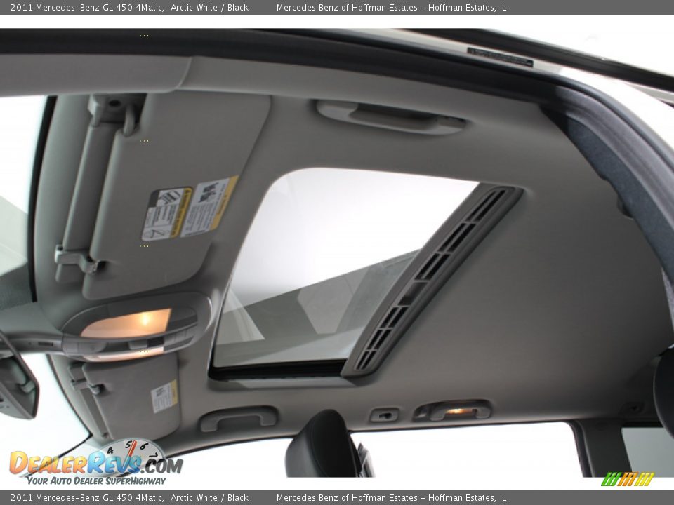 2011 Mercedes-Benz GL 450 4Matic Arctic White / Black Photo #23