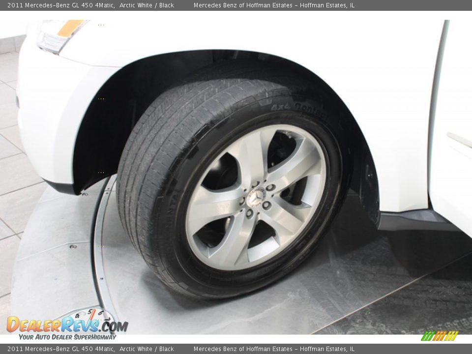 2011 Mercedes-Benz GL 450 4Matic Arctic White / Black Photo #26