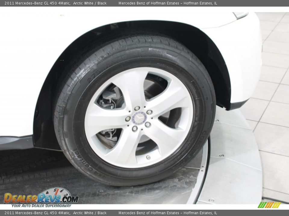 2011 Mercedes-Benz GL 450 4Matic Arctic White / Black Photo #27