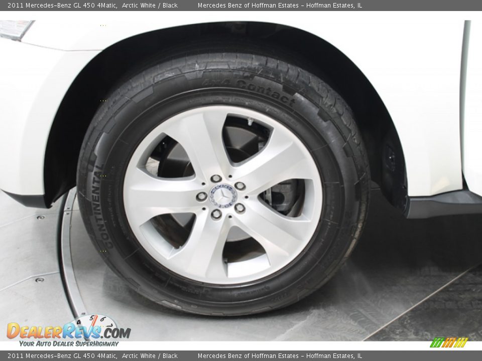 2011 Mercedes-Benz GL 450 4Matic Arctic White / Black Photo #28