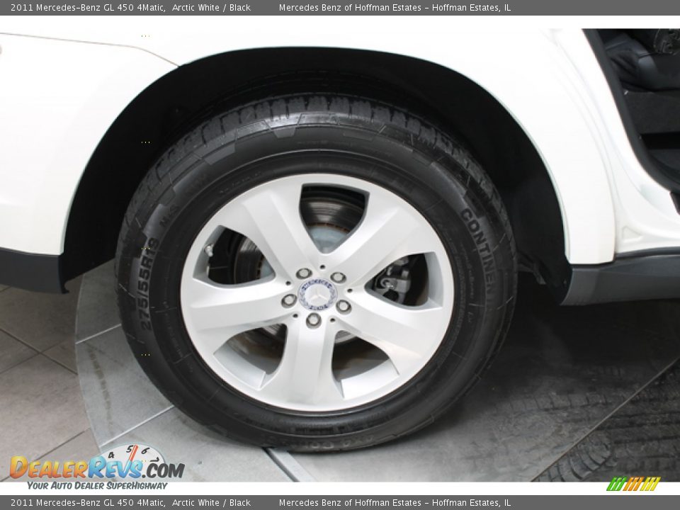 2011 Mercedes-Benz GL 450 4Matic Arctic White / Black Photo #29