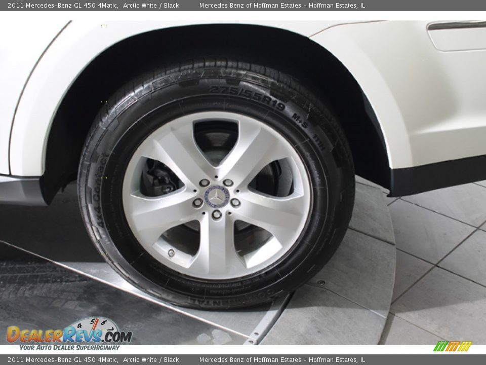 2011 Mercedes-Benz GL 450 4Matic Arctic White / Black Photo #30