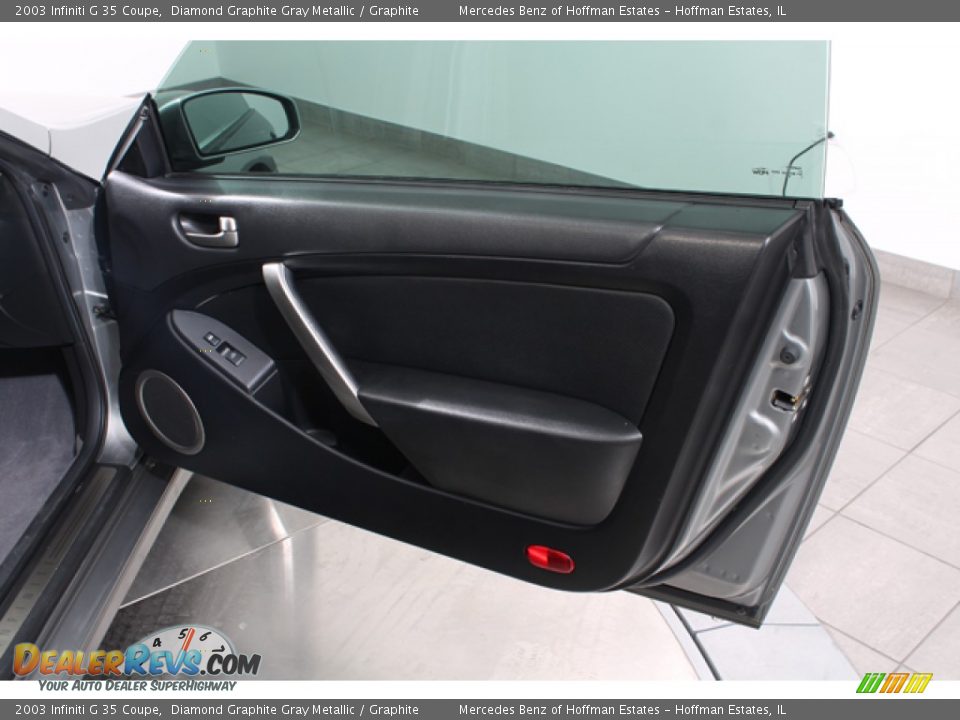 2003 Infiniti G 35 Coupe Diamond Graphite Gray Metallic / Graphite Photo #13