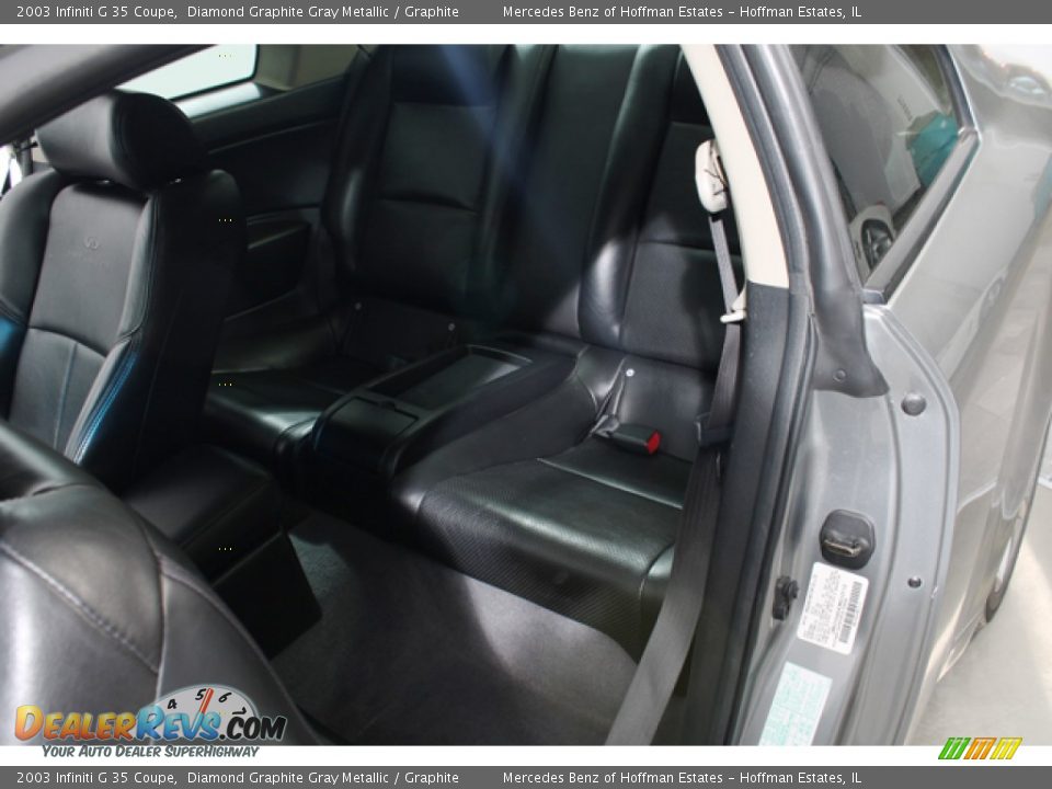 2003 Infiniti G 35 Coupe Diamond Graphite Gray Metallic / Graphite Photo #17