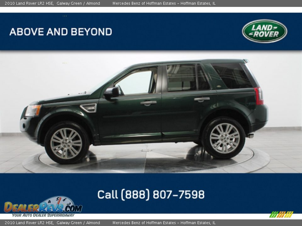 2010 Land Rover LR2 HSE Galway Green / Almond Photo #2