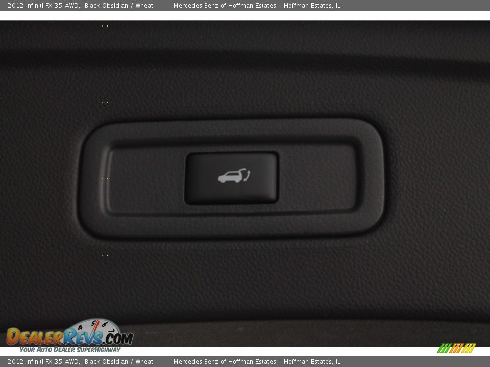 2012 Infiniti FX 35 AWD Black Obsidian / Wheat Photo #23