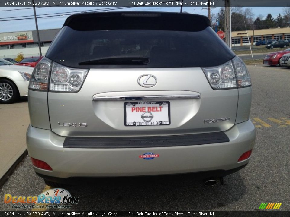 2004 Lexus RX 330 AWD Millinnium Silver Metallic / Light Gray Photo #6