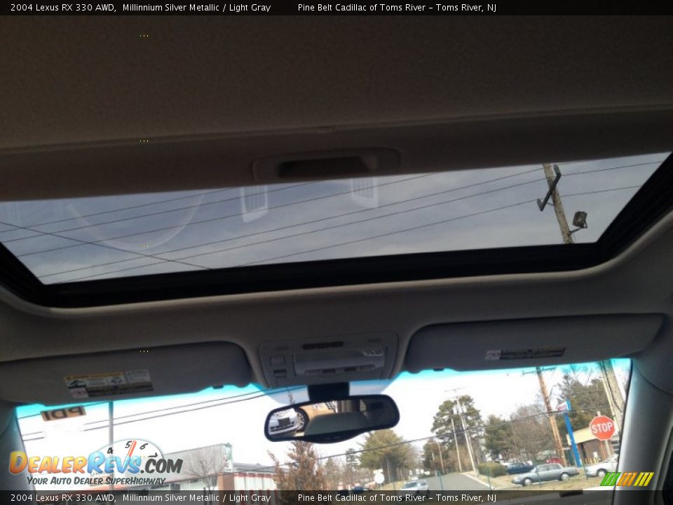2004 Lexus RX 330 AWD Millinnium Silver Metallic / Light Gray Photo #8