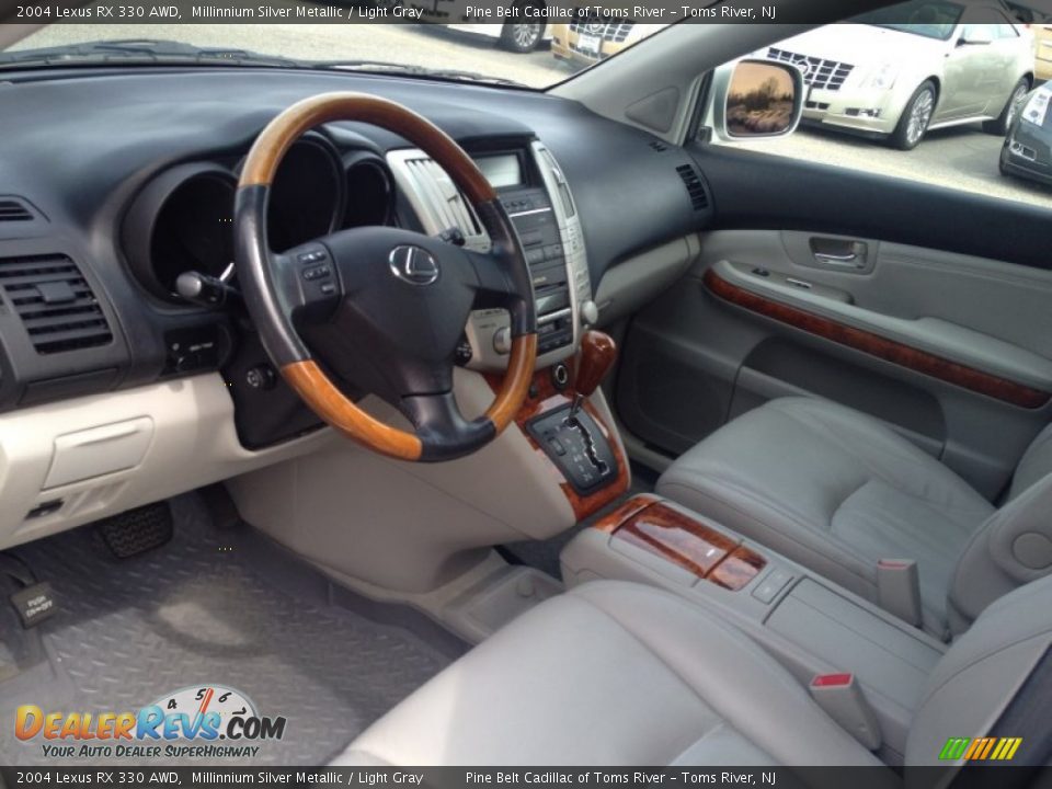 Light Gray Interior - 2004 Lexus RX 330 AWD Photo #11