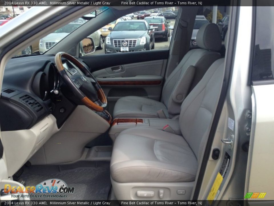 2004 Lexus RX 330 AWD Millinnium Silver Metallic / Light Gray Photo #12