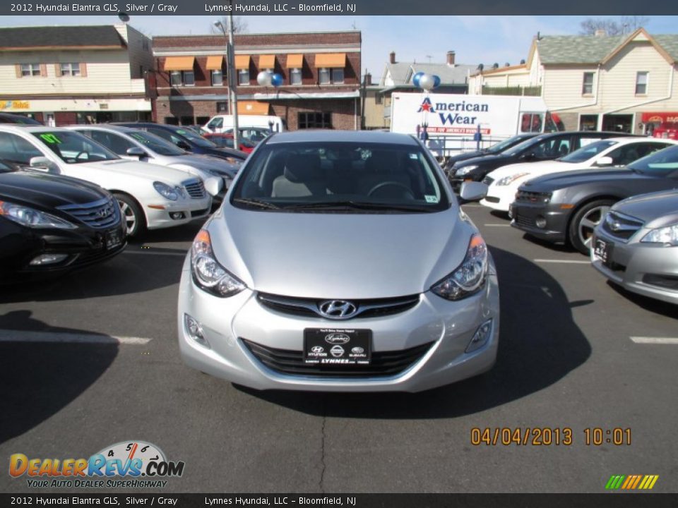 2012 Hyundai Elantra GLS Silver / Gray Photo #1