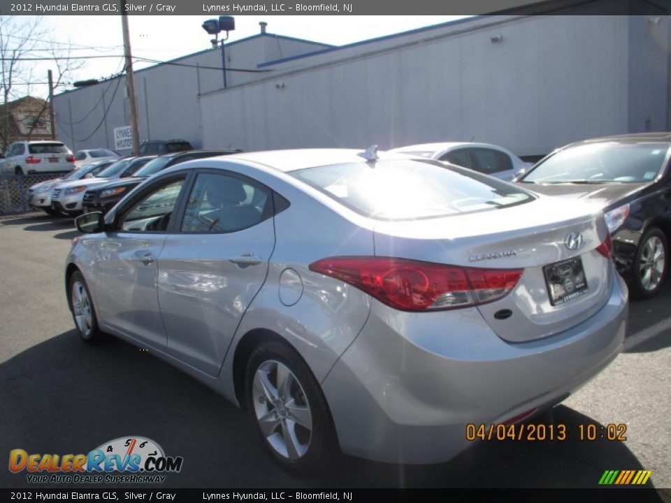 2012 Hyundai Elantra GLS Silver / Gray Photo #5