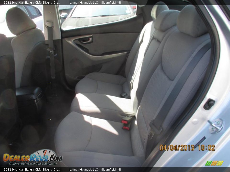 2012 Hyundai Elantra GLS Silver / Gray Photo #8