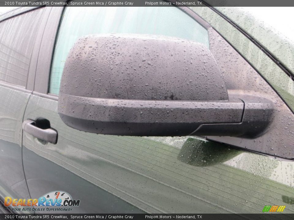 2010 Toyota Tundra SR5 CrewMax Spruce Green Mica / Graphite Gray Photo #16