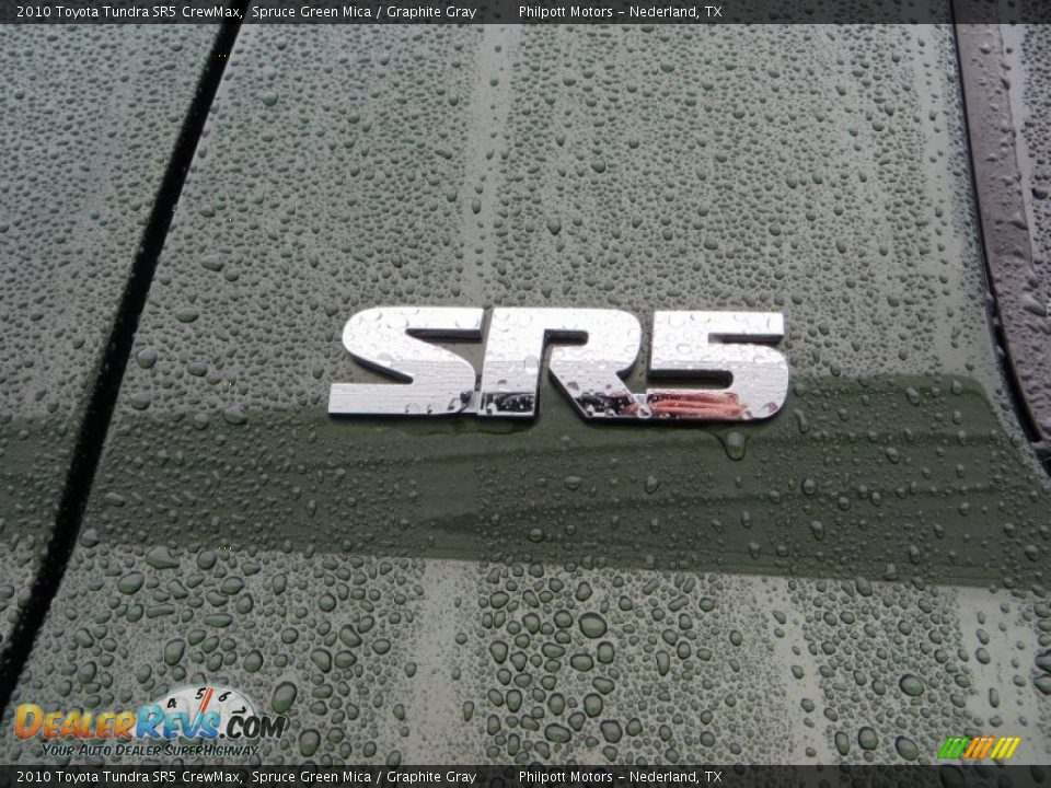 2010 Toyota Tundra SR5 CrewMax Spruce Green Mica / Graphite Gray Photo #19