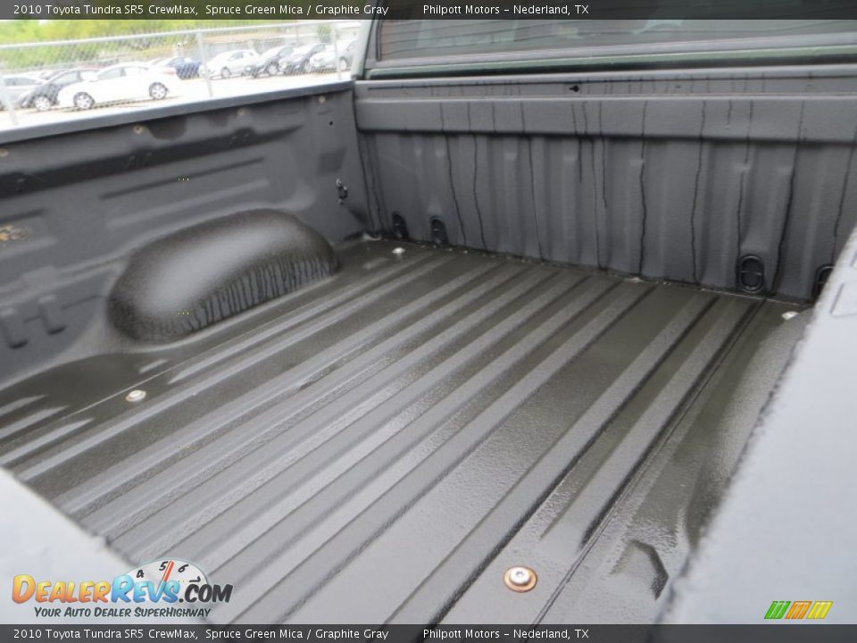 2010 Toyota Tundra SR5 CrewMax Spruce Green Mica / Graphite Gray Photo #21
