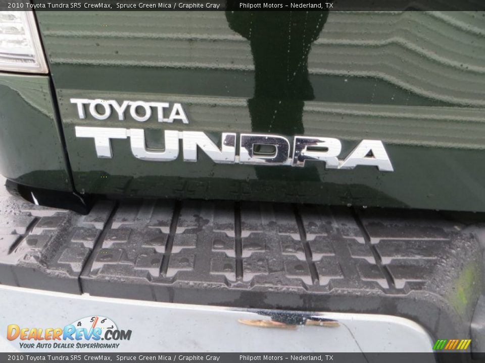 2010 Toyota Tundra SR5 CrewMax Spruce Green Mica / Graphite Gray Photo #22