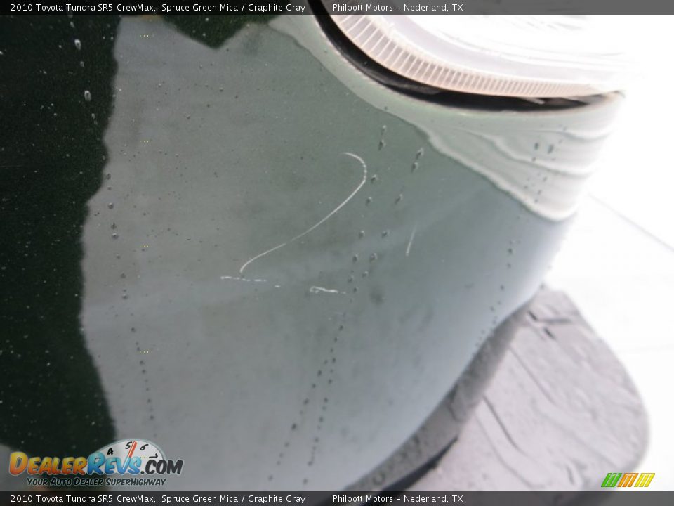 2010 Toyota Tundra SR5 CrewMax Spruce Green Mica / Graphite Gray Photo #24