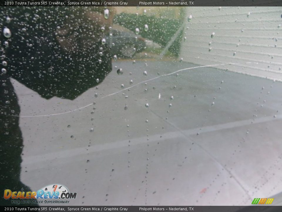 2010 Toyota Tundra SR5 CrewMax Spruce Green Mica / Graphite Gray Photo #25