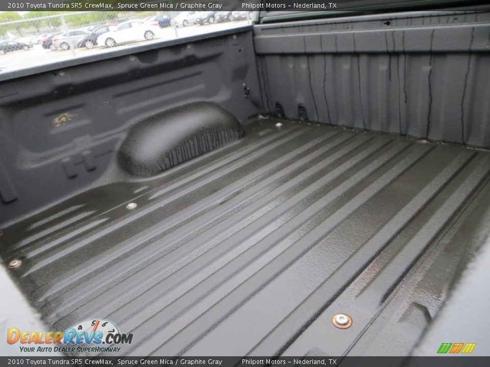 2010 Toyota Tundra SR5 CrewMax Spruce Green Mica / Graphite Gray Photo #32