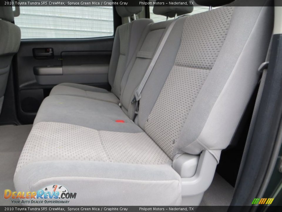 2010 Toyota Tundra SR5 CrewMax Spruce Green Mica / Graphite Gray Photo #34