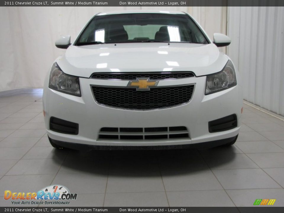 2011 Chevrolet Cruze LT Summit White / Medium Titanium Photo #2