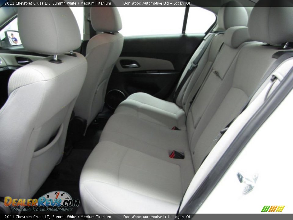 2011 Chevrolet Cruze LT Summit White / Medium Titanium Photo #6
