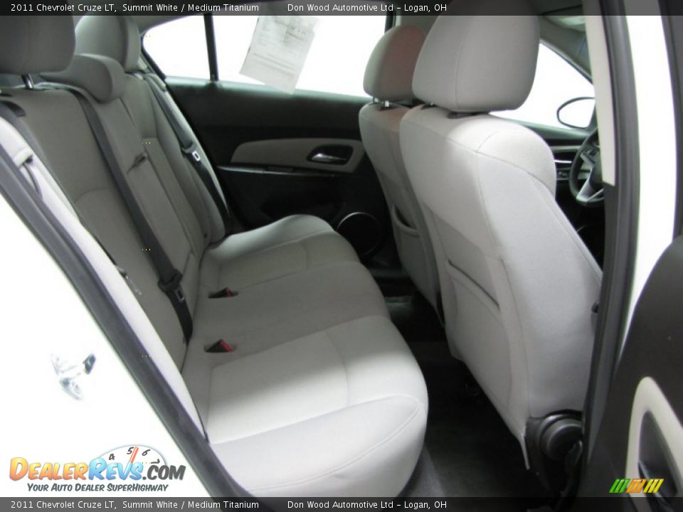 2011 Chevrolet Cruze LT Summit White / Medium Titanium Photo #7