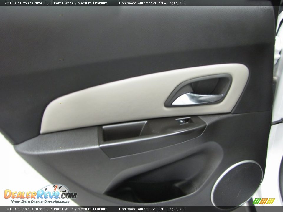 2011 Chevrolet Cruze LT Summit White / Medium Titanium Photo #11