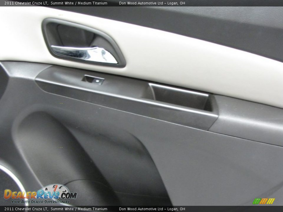 2011 Chevrolet Cruze LT Summit White / Medium Titanium Photo #13