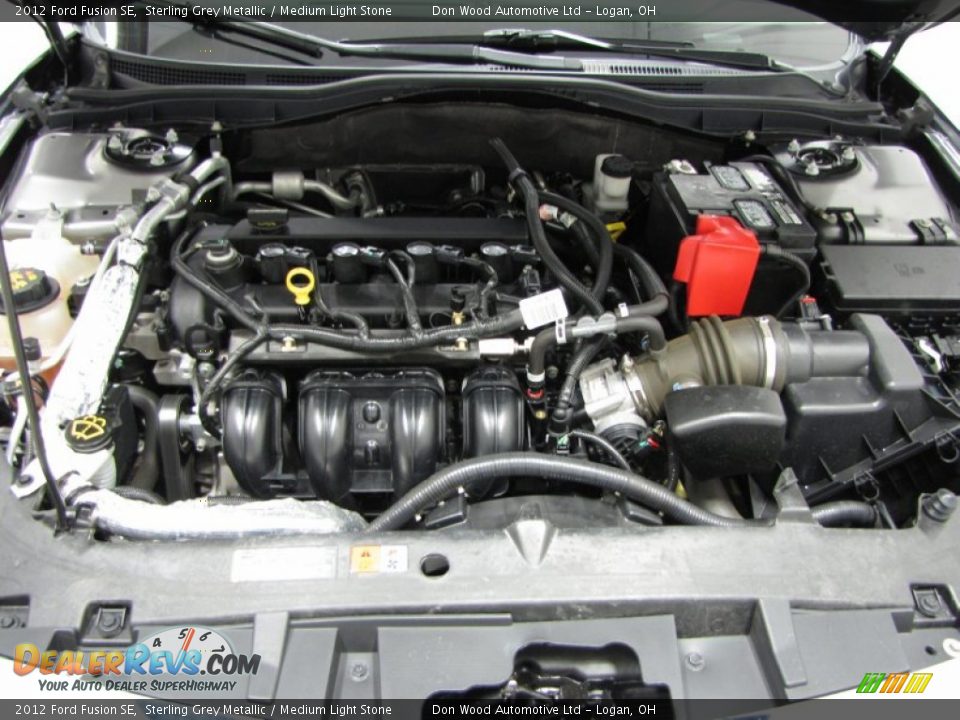 2012 Ford Fusion SE Sterling Grey Metallic / Medium Light Stone Photo #4