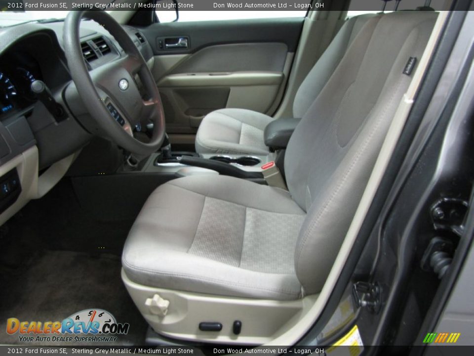 2012 Ford Fusion SE Sterling Grey Metallic / Medium Light Stone Photo #5