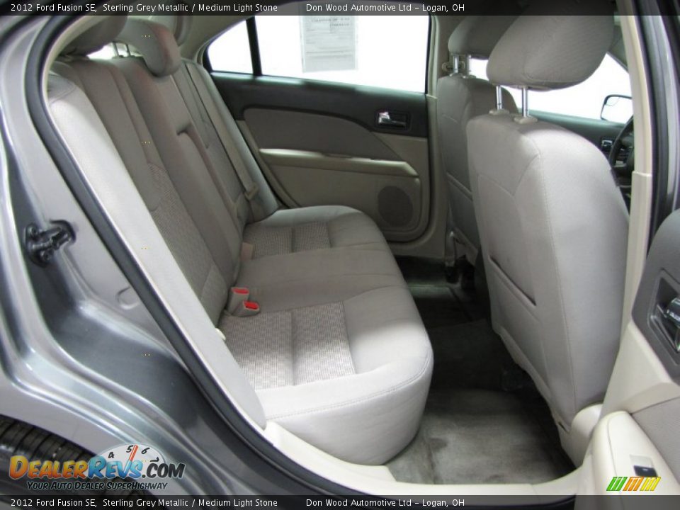 2012 Ford Fusion SE Sterling Grey Metallic / Medium Light Stone Photo #7