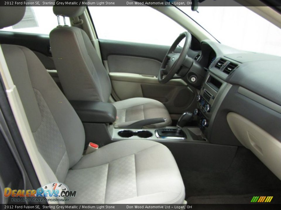 2012 Ford Fusion SE Sterling Grey Metallic / Medium Light Stone Photo #8