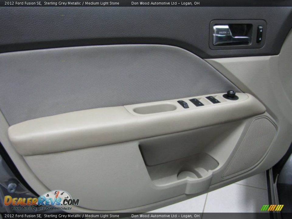 2012 Ford Fusion SE Sterling Grey Metallic / Medium Light Stone Photo #9