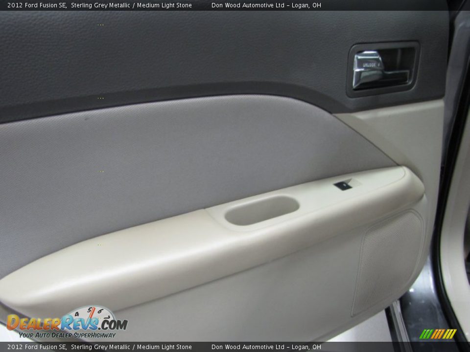 2012 Ford Fusion SE Sterling Grey Metallic / Medium Light Stone Photo #11