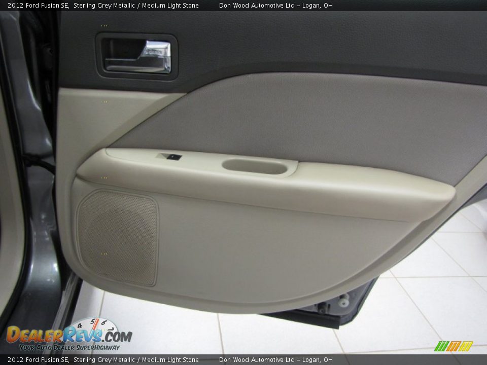 2012 Ford Fusion SE Sterling Grey Metallic / Medium Light Stone Photo #12