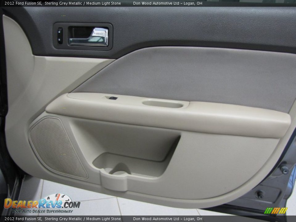 2012 Ford Fusion SE Sterling Grey Metallic / Medium Light Stone Photo #13