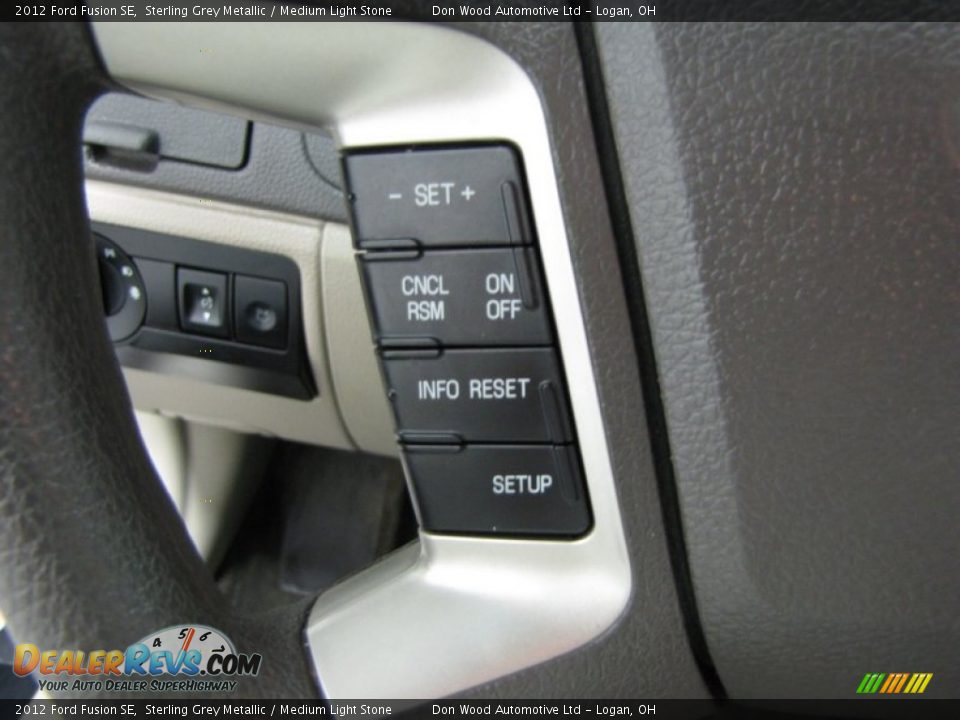 2012 Ford Fusion SE Sterling Grey Metallic / Medium Light Stone Photo #15