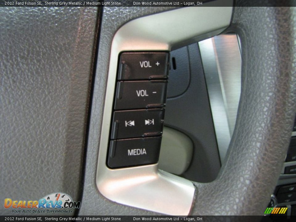 2012 Ford Fusion SE Sterling Grey Metallic / Medium Light Stone Photo #16
